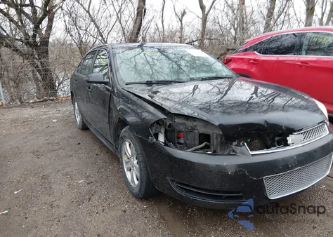 2014 Chevrolet Impala Limited Ls из США, поврежденный, VIN 2G1WA5E39E1131553
